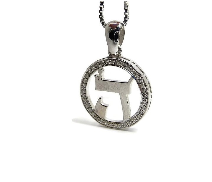 תליון ה' משובץ - מגע הקסם