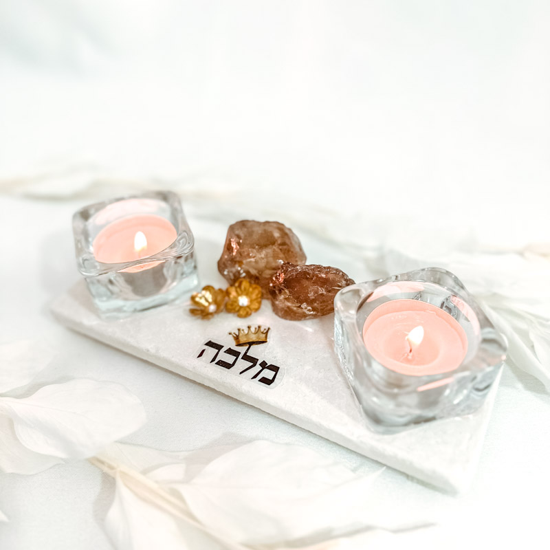 פמוט סמוקי קוורץ- מלכה פמוט סמוקי קוורץ- מלכה