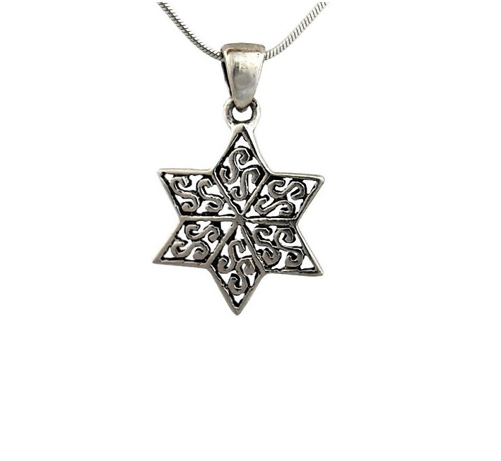 תליון מגן דוד עיטורים תליון מגן דוד עיטורים