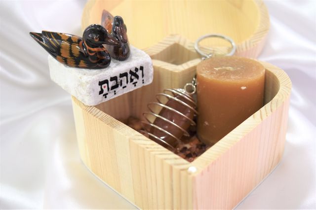 מארז זוג יונים