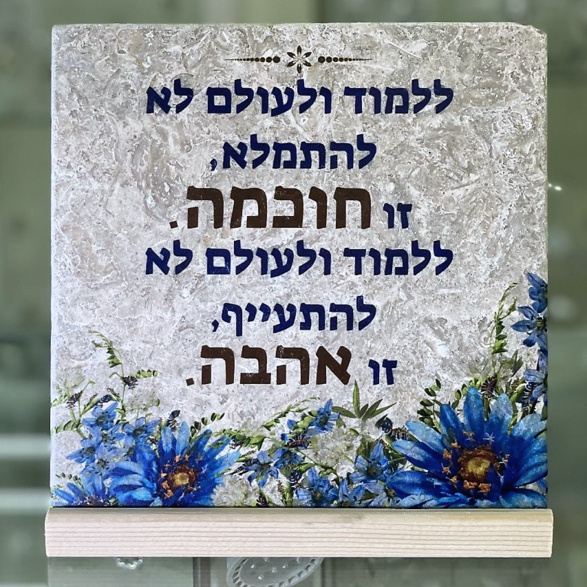 אריח ללמוד ולעולם- 20/20