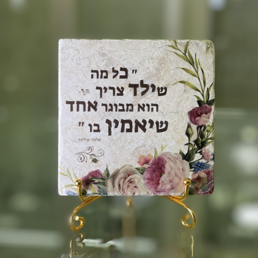 אריח כל מה שילד צריך 10/10 אריח כל מה שילד צריך 10/10