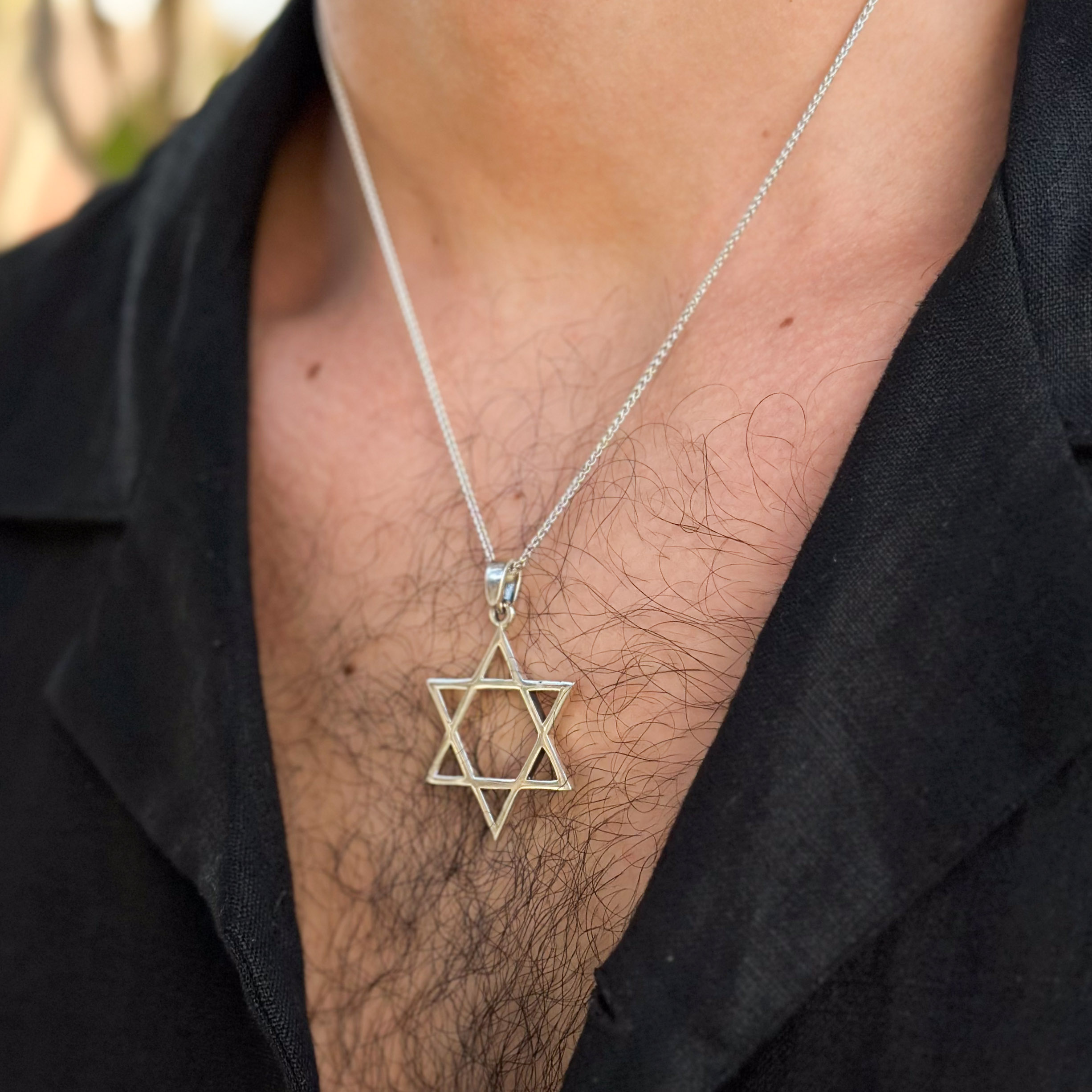 תליון מגן דוד גדול תליון מגן דוד גדול