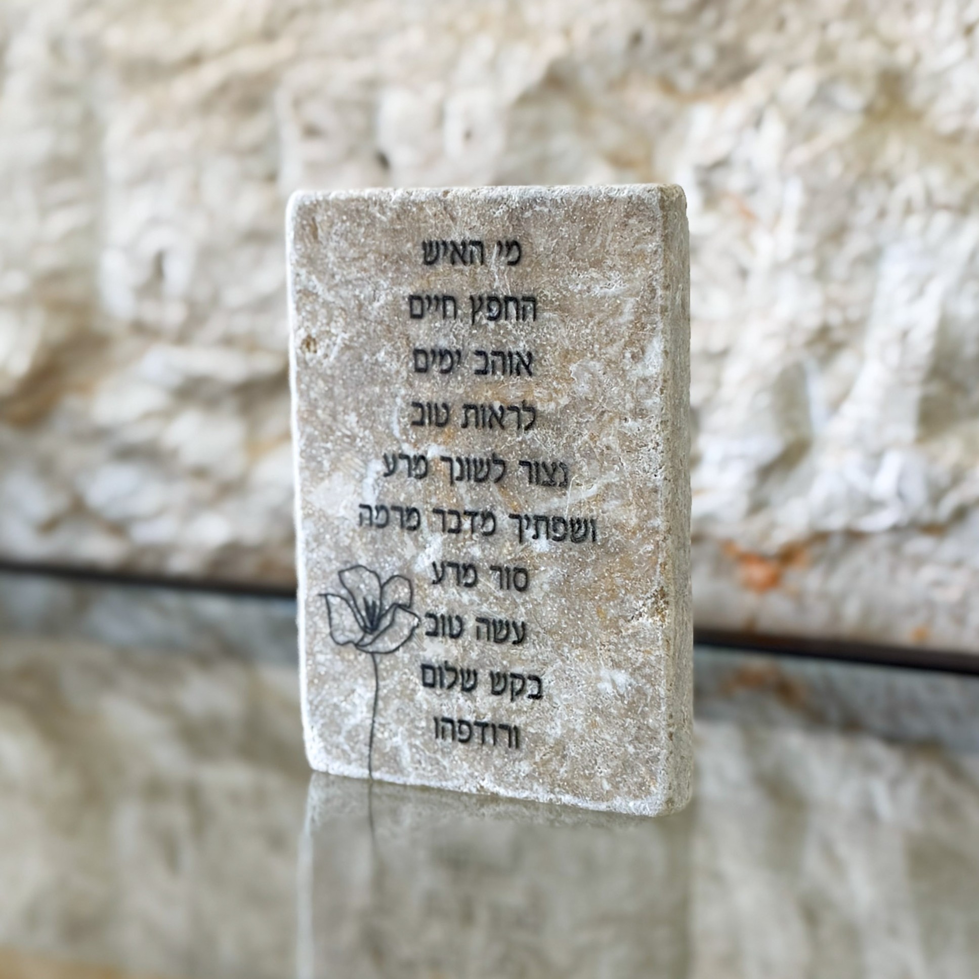 אריח 6/10 - מי האיש החפץ חיים אריח 6/10 - מי האיש החפץ חיים